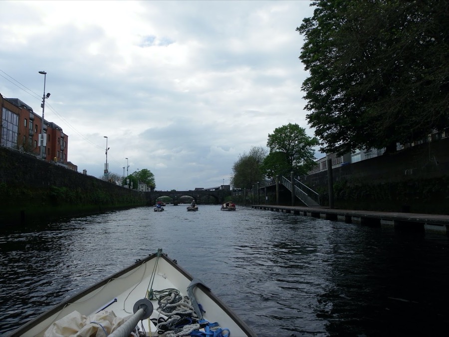 Passing through Limerick City.