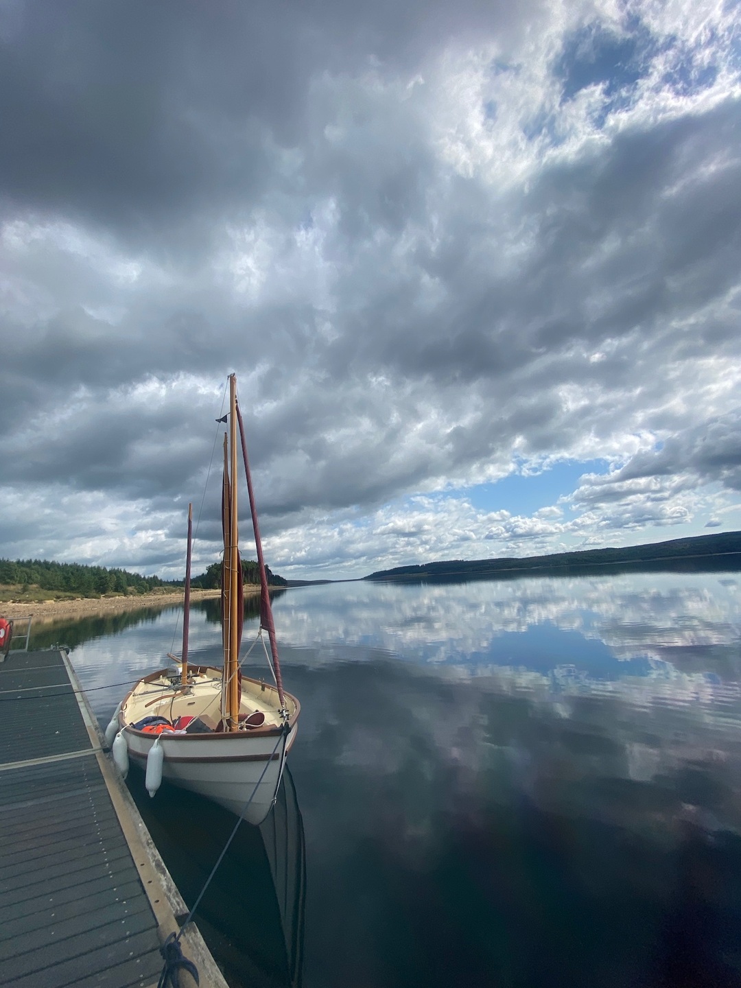 Becalmed, time for reflection